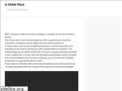 Sites similar to achildsplaceatmercy.org