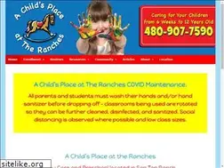 Sites similar to achildsplaceattheranches.com