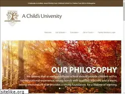 Sites similar to achildsuniversity.com