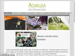 Sites similar to achilleablumen.de
