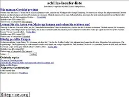 Sites similar to achilles-laeufer-liste.de