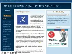 Sites similar to achillesblog.com