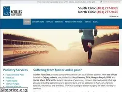 Sites similar to achillesfootclinic.com