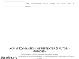 Sites similar to achim-szymanski.de