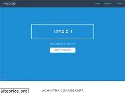 Sites similar to achinthagunasekara.com