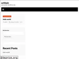 Sites similar to achkain.com