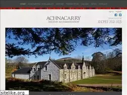 Sites similar to achnacarry.com