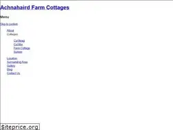 Sites similar to achnahairdfarm.co.uk