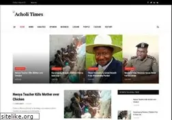 Sites similar to acholitimes.com