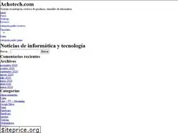 Sites similar to achotech.com