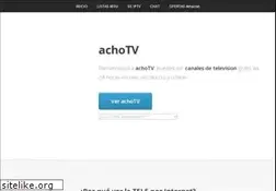 Sites similar to achotv.com