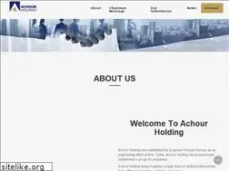 Sites similar to achourholding.com