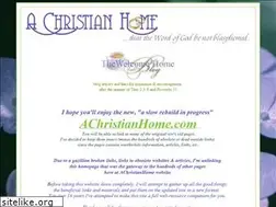 Sites similar to achristianhome.org