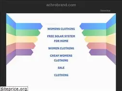 Sites similar to achrobrand.com