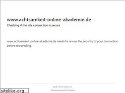 Sites similar to achtsamkeit-online-akademie.de