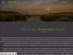 Sites similar to achtsamkeit-portal.de