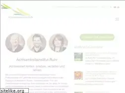 Sites similar to achtsamkeitsinstitut-ruhr.de