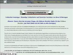 Sites similar to achtung-lichtarbeit.de