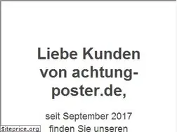 Sites similar to achtung-poster.de