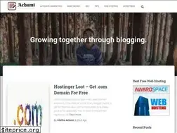 Sites similar to achumi.xyz
