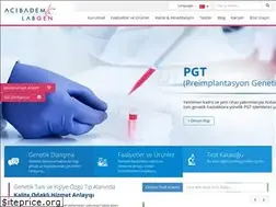 Sites similar to acibademgenetik.com.tr