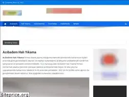 Sites similar to acibademhaliyikama.net