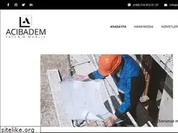 Sites similar to acibademmimarlik.com