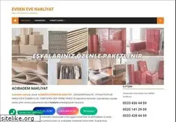 Sites similar to acibademnakliyat.net