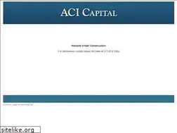 Sites similar to acicapital.com