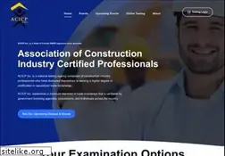 Sites similar to acicp.org