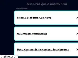 Sites similar to acide-basique-aliments.com