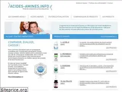 Sites similar to acides-amines.info