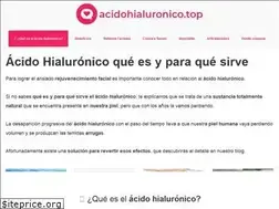 Sites similar to acidohialuronico.top