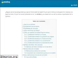 Sites similar to acidos.co