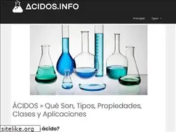 Sites similar to acidos.info