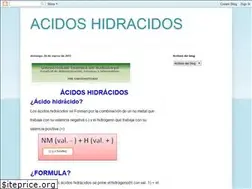 Sites similar to acidoshidracidos.blogspot.com