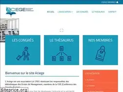 Sites similar to aciege.org