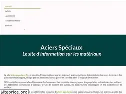 Sites similar to aciersspeciaux.fr