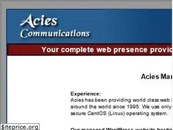 Sites similar to acies.com