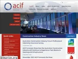 Sites similar to acif.com.au