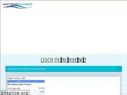Sites similar to acikdenizakademi.com