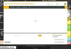 Sites similar to acikders.ankara.edu.tr