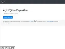 Sites similar to acikders.net