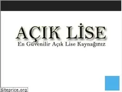 Sites similar to aciklise.com.tr