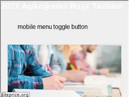 Sites similar to acikogretimkayittarihleri.com