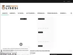 Sites similar to acikogretimlisesi.com