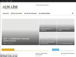 Sites similar to acikogretimlisesi.net