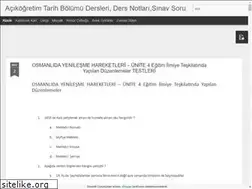 Sites similar to acikogretimtarih.blogspot.com