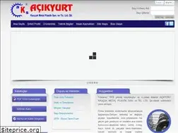 Sites similar to acikyurtkaucuk.com.tr