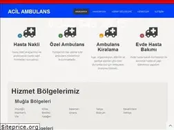 Sites similar to acilambulans.com.tr